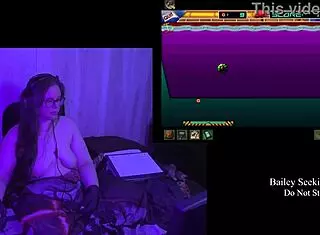 Brunette BBW With Big Natural Tits Plays Naked In Secrets Can End Remaster Part 3