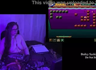 Brunette BBW With Big Natural Tits Plays Naked In Secrets Can End Remaster Part 3