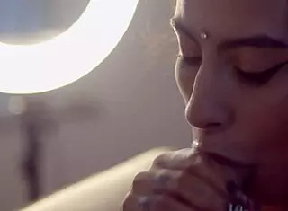 fucking with dick in mouth during massage