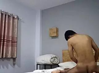 friend's wife licks pussy before doggystyle fucking