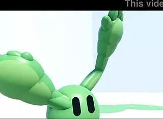 Friday Night Funkin sex mod featuring april in casual romp