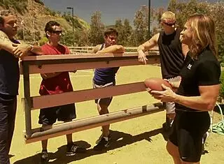 Eva angelina deepthroats and fucks a thick dick outdoors 💦