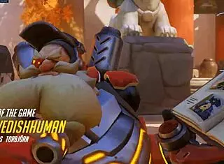 tall swedish lady with big tits gets her ass fucked by midget in softcore scene 😈