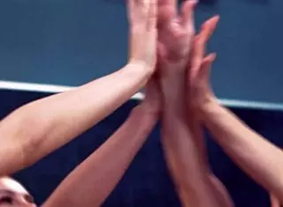 Sexy ebony ana foxxx offers busty bestie surprise dildo night