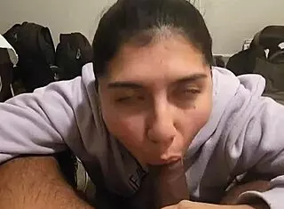 Why can't my girlfriend let go of my cock after the blowjob?