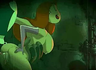 Jessica rabbit gets fucked in hentai anime cartoon big tits ass