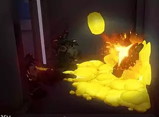 tall swedish lady with big tits gets her ass fucked by midget in softcore scene 😈