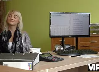 Dulce Nena's Emotional Encounter: Fucking the Naughty Loan Agent for Cash