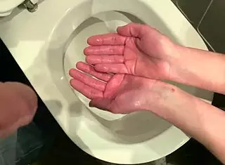 Ever held his dick during pee before washing hands?