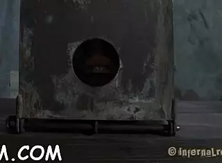 Cunning maid uses sex-toy in her tang