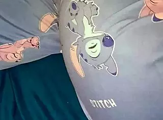 latina stepdaughter seduced in bed with cum on ass