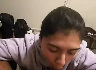 Why can't my girlfriend let go of my cock after the blowjob?