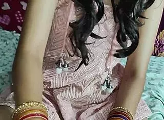 sauteli behen bent over riding bhai's long lund in homemade