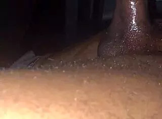 Jerking off in car under moonlight so thrilling! 🌙