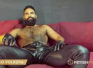 Viggo Volkova Gets Freaky With Leather Toys!