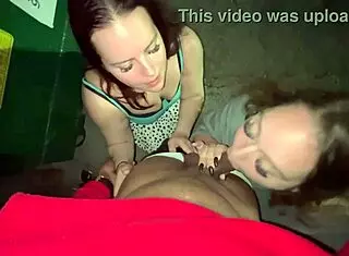 Plump Natural Tits Sluts Suck Black Cock Outdoors By Dumpster