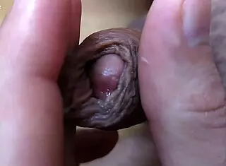 little cute cock gets juicy in intriguing way