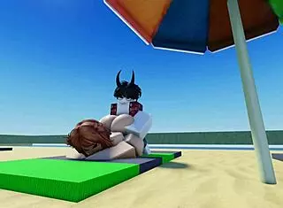 Special Beach Day with Big Tits and Ass!