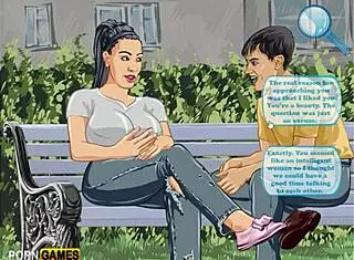 Let's Play First Pickups With Brunette And Blonde Big Tits