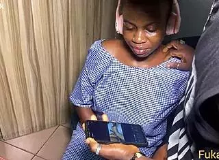 Naughty ebony student fucks BBC teacher during maths lesson