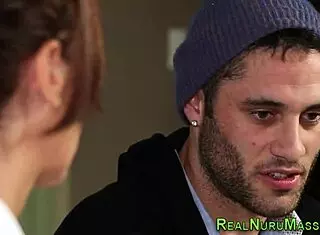 Cougar Masseuse Titfucks In Nuru Massage