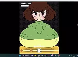 Chara Gives Passionate Blowjob to Monster Cock. She Handles the Group Action with Ease.
