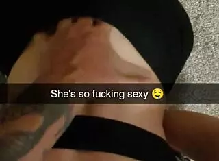 Cheating Wife Bred Hard on Snapchat by Old Man