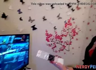 tricked brit gobbles and rides