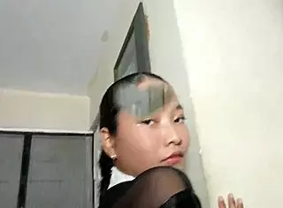 Luli welcomes daddy to her garden for teasing