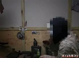 Petite Teen's First Amateur Pussy Run in Military Setting