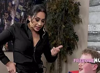 cop milf joins us in jail for some fun?