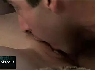 Gorgeous Brunette Girl Riding Cock In Cowgirl On Bed