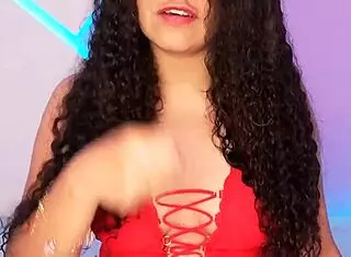 Latina Gives Jerk Off Instructions in Spanish for Cum Eating