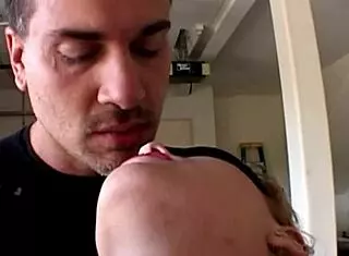 Wow, that naughty blonde sucks dildo during hardcore anal!