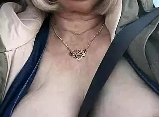 Going Down Road With Tits Out In Public Flash
