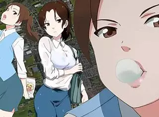 The office lady works hard at her desk every day.