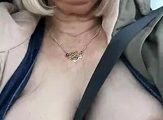 Going Down Road With Tits Out In Public Flash