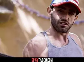 pervy step-uncle seduces step-niece into deepthroat gangbang at family bbq