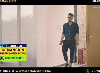 Redhead in bodysuit gets wet with big ass at ggmansion