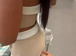 Mariana Martix Performs Rimjob And Squirts On Big Cock Guy