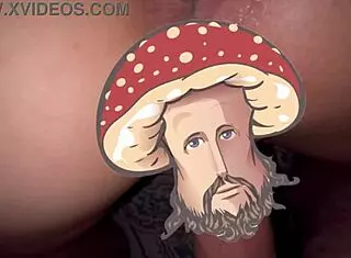 Destroying her pussy in holidays!