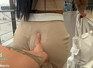 Mariana Martix Performs Rimjob And Squirts On Big Cock Guy