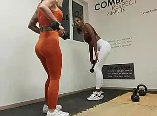 We fucked the sports coach with my friend! 😏