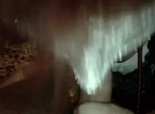 Masked wife performs deepthroat blowjob on amateur