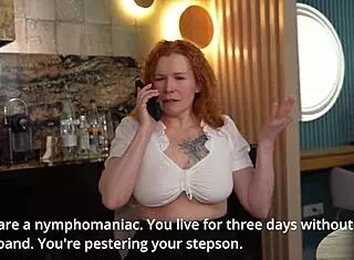 Stepmom, let's have a day of kissing and riding