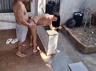 Hey, banging the latina maid's tight ass feels so good! 😈