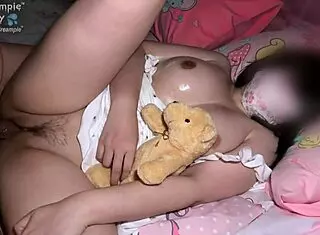 Pretty girl with big pussy sent to bed?