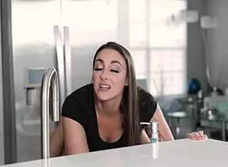 Hey, just played with stepmom's goods instead!