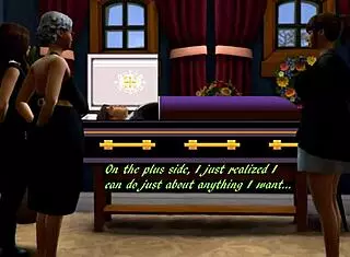 Playing Sims 4 as Ghost Fucker