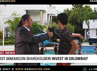 Redhead in bodysuit gets wet with big ass at ggmansion